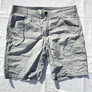 Gramicci Mens XL Nylon Shorts Gray Hiking Athletic 38